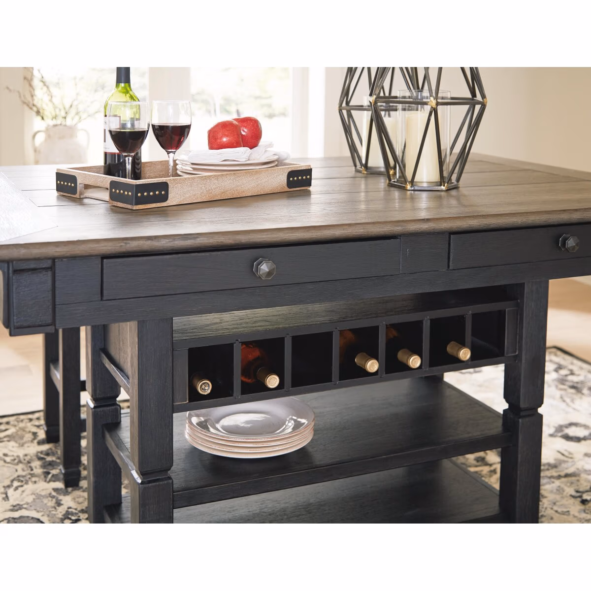 Tyler Creek Counter Height Dining Table and 2 Barstools - Image 11