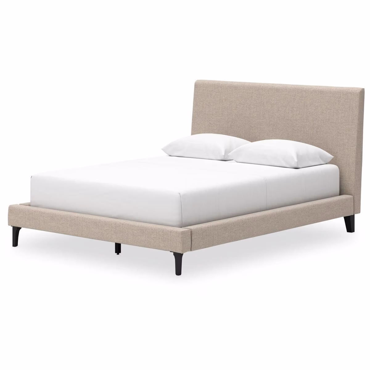 Cielden Queen Upholstered Bed with Roll Slats - Image 5