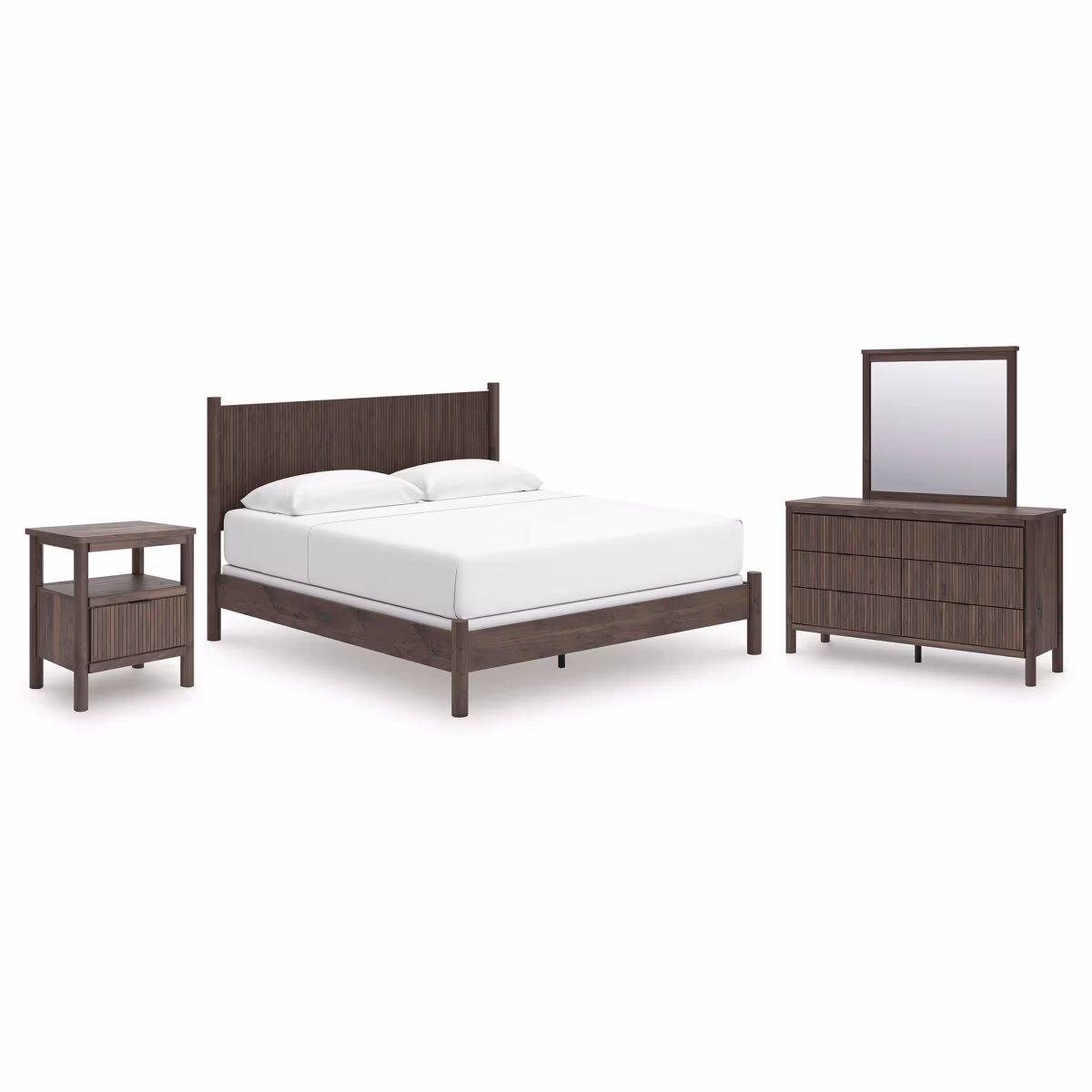 Pamytta King Panel Bed, Dresser, Mirror and Nightstand - Image 2