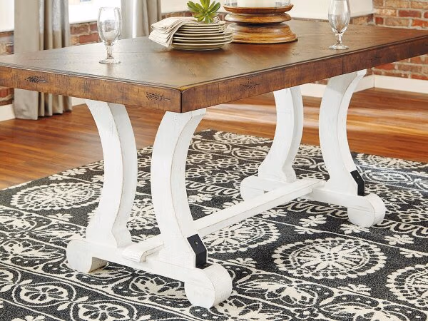 Valebeck Dining Table and 8 Chairs with Server - Image 16