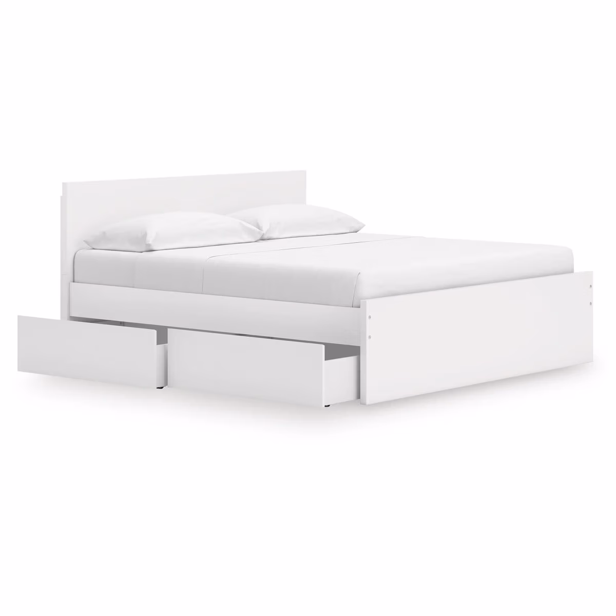 Onita King Panel Platform Bed with Storage - Image 4