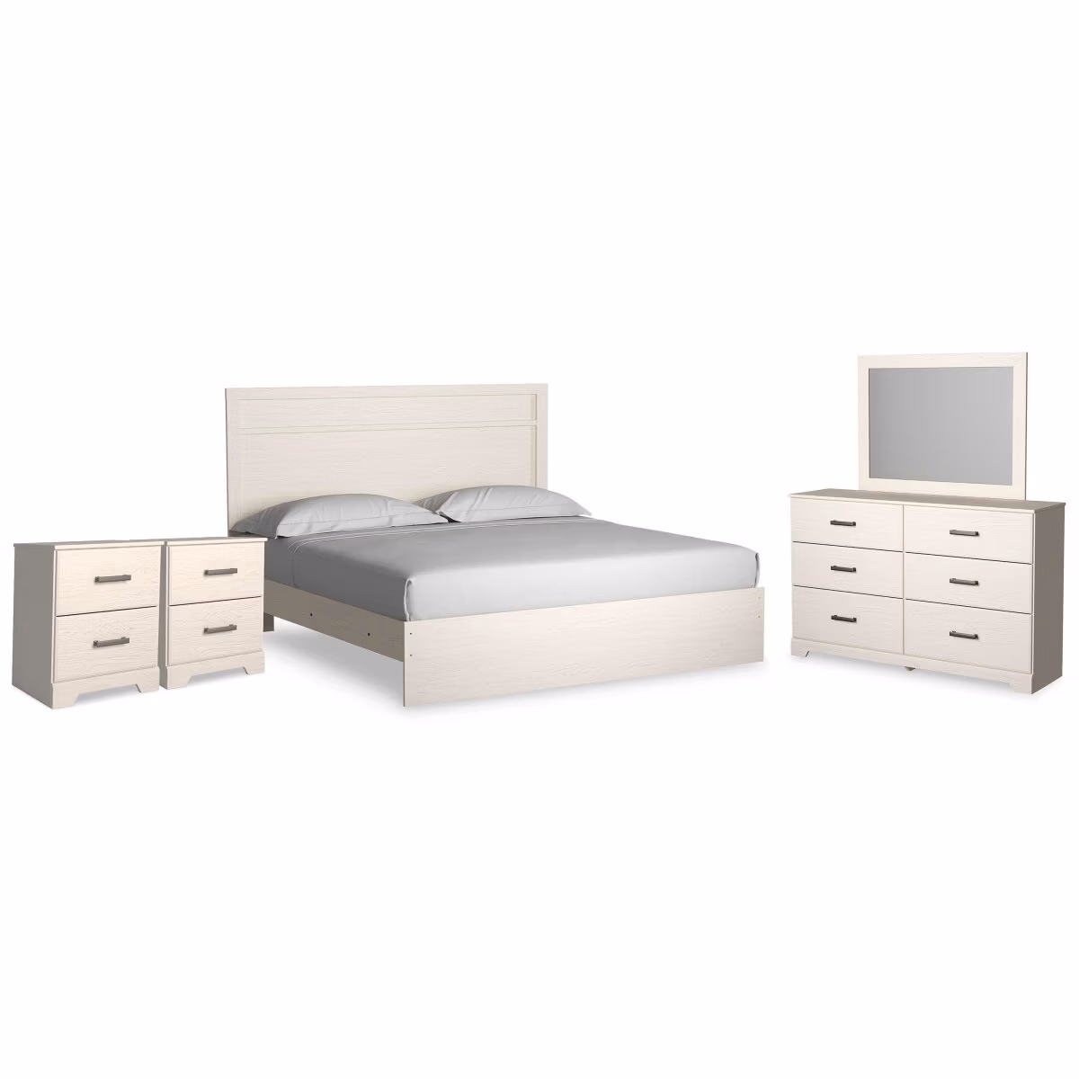 Stelsie King Panel Bed, Dresser, Mirror and Nightstand - Image 2