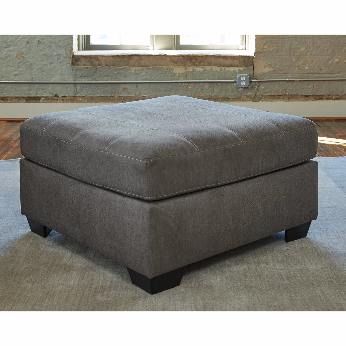 Pitkin Oversized Accent Ottoman - Image 3