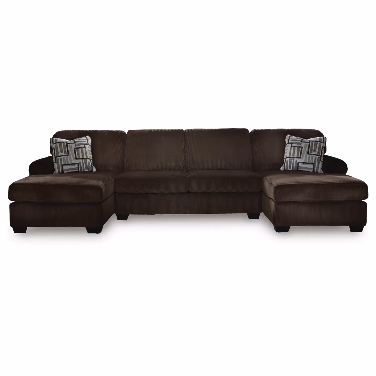 Kimlee 3-Piece Sectional with Double Chaise - Image 2