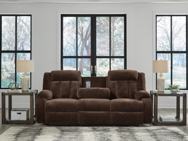 Observation Power Reclining Sofa with Drop Down Table - Image 7
