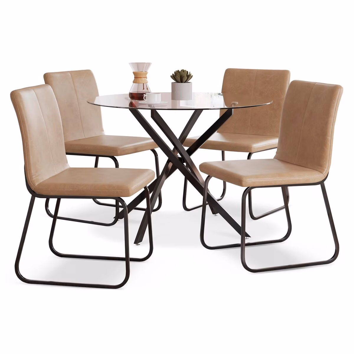 Pharwynn Dining Table and 4 Chairs - Image 3