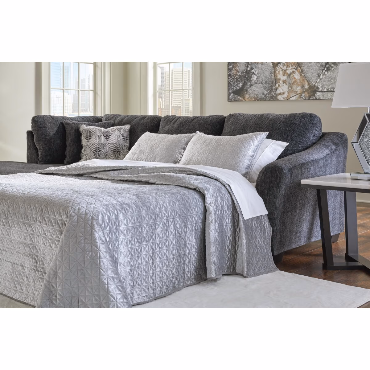 Biddeford Right-Arm Facing Full Sofa Sleeper - Image 4