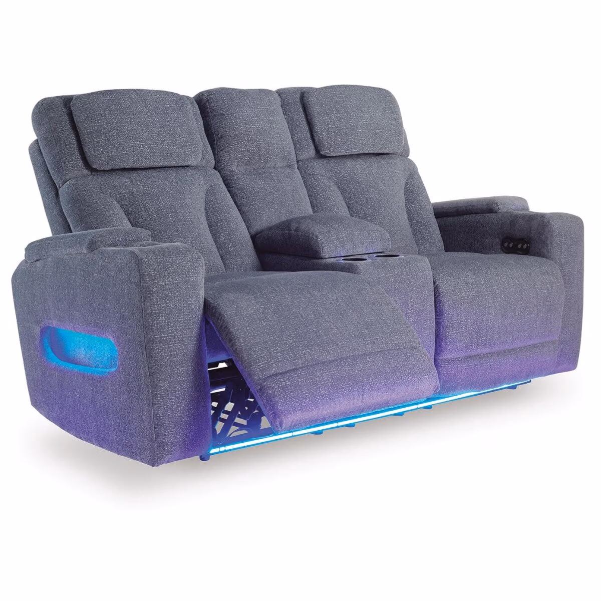 Studio Cave Power Reclining Loveseat with Console - Image 4