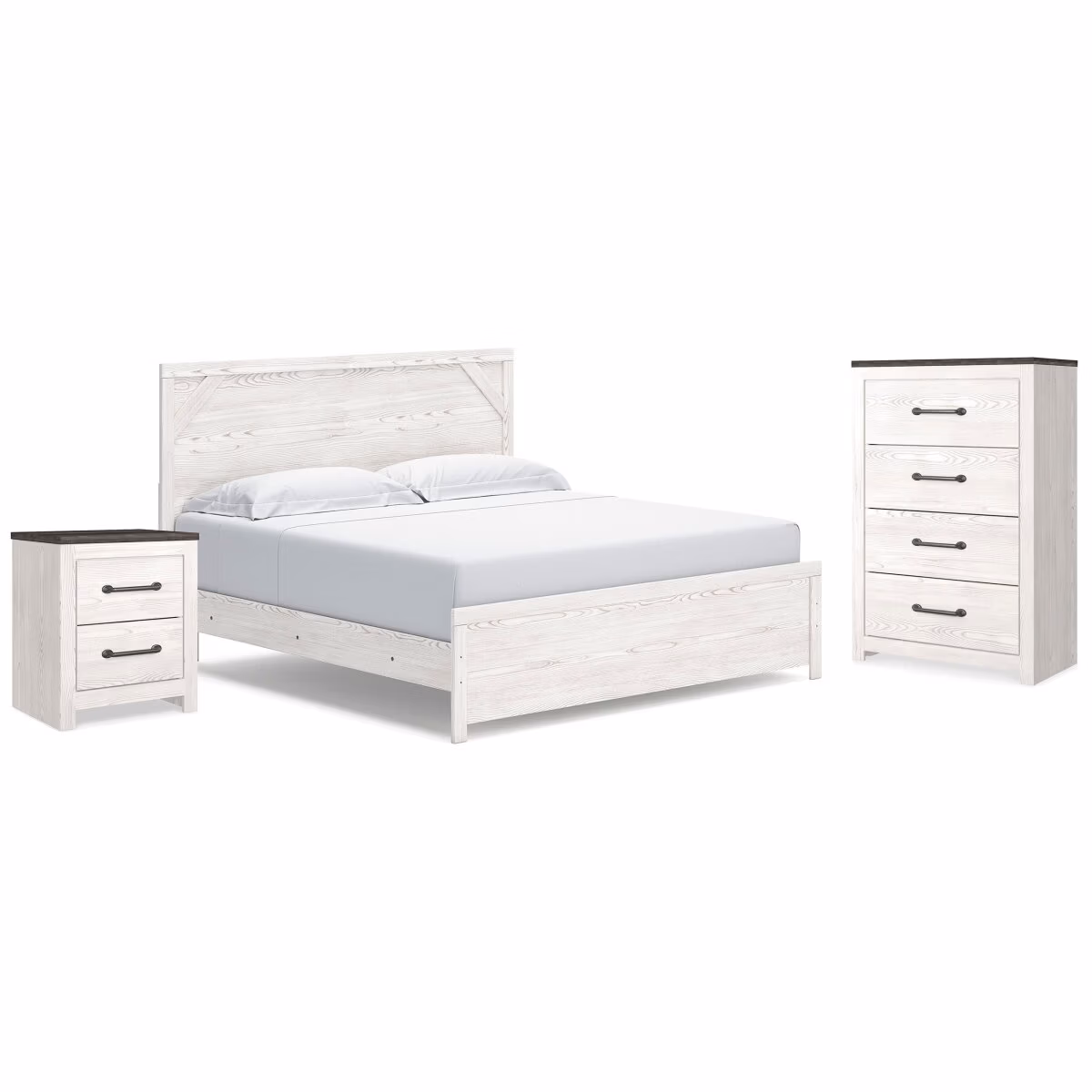 Gerridan King Panel Bed, Chest and Nightstand - Image 2