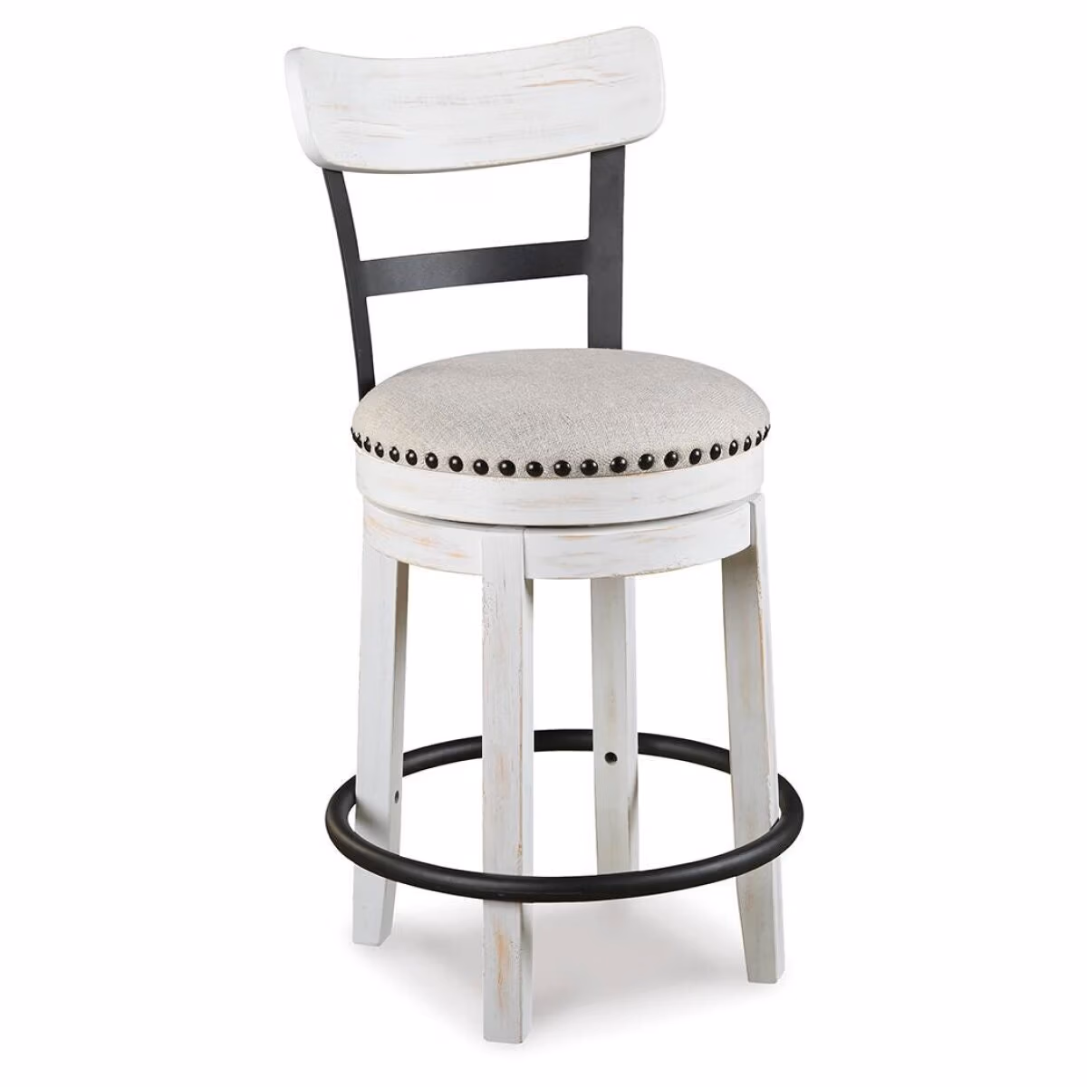 Valebeck Counter Height Dining Table, 4 Barstools and Server - Image 5