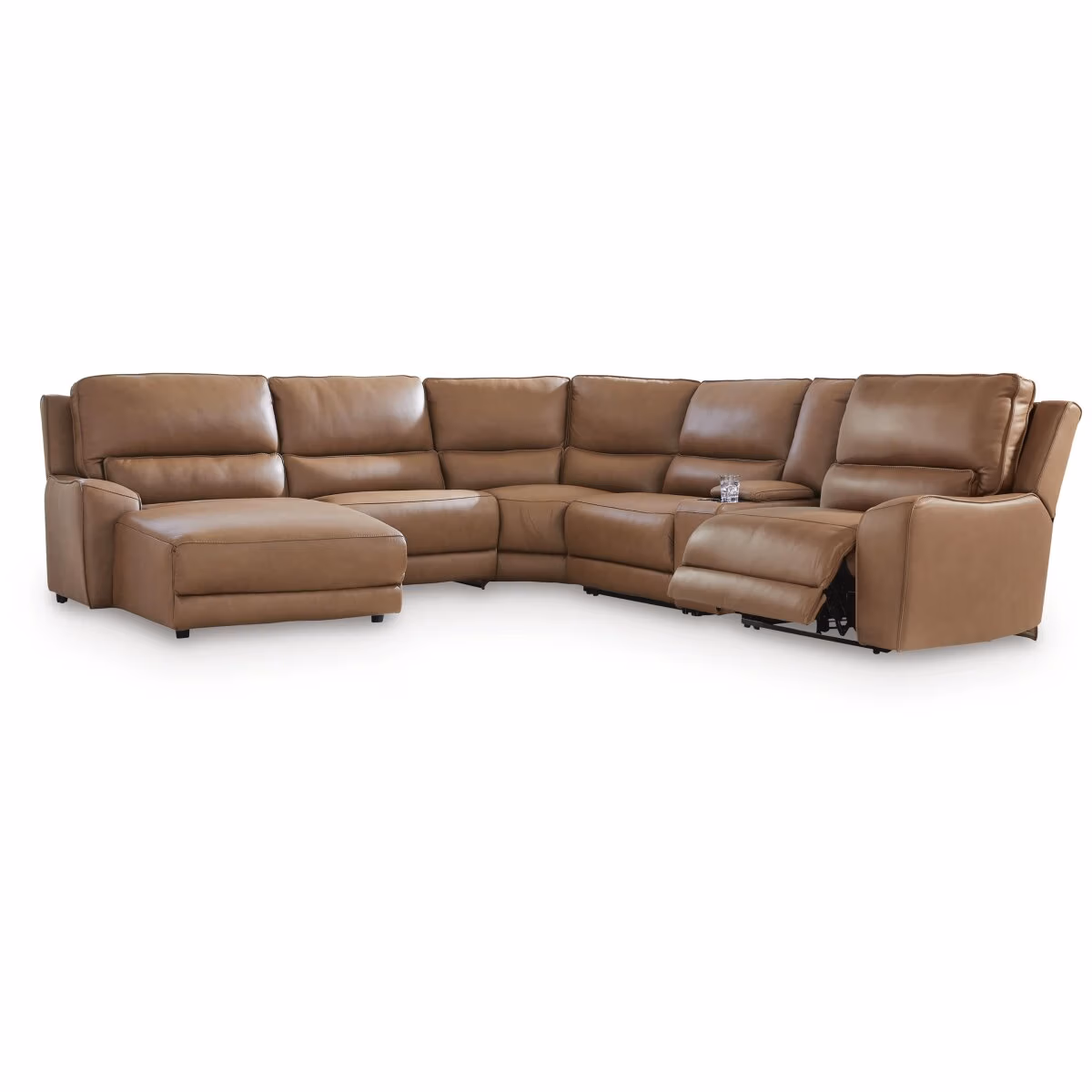 DeepWakes 6-Piece Power Reclining Sectional with Chaise - Image 4