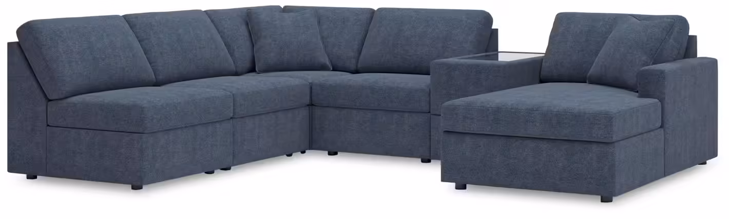 dae58408799380c03662344793265933 Modmax 6-Piece Sectional with Chaise - Image 1