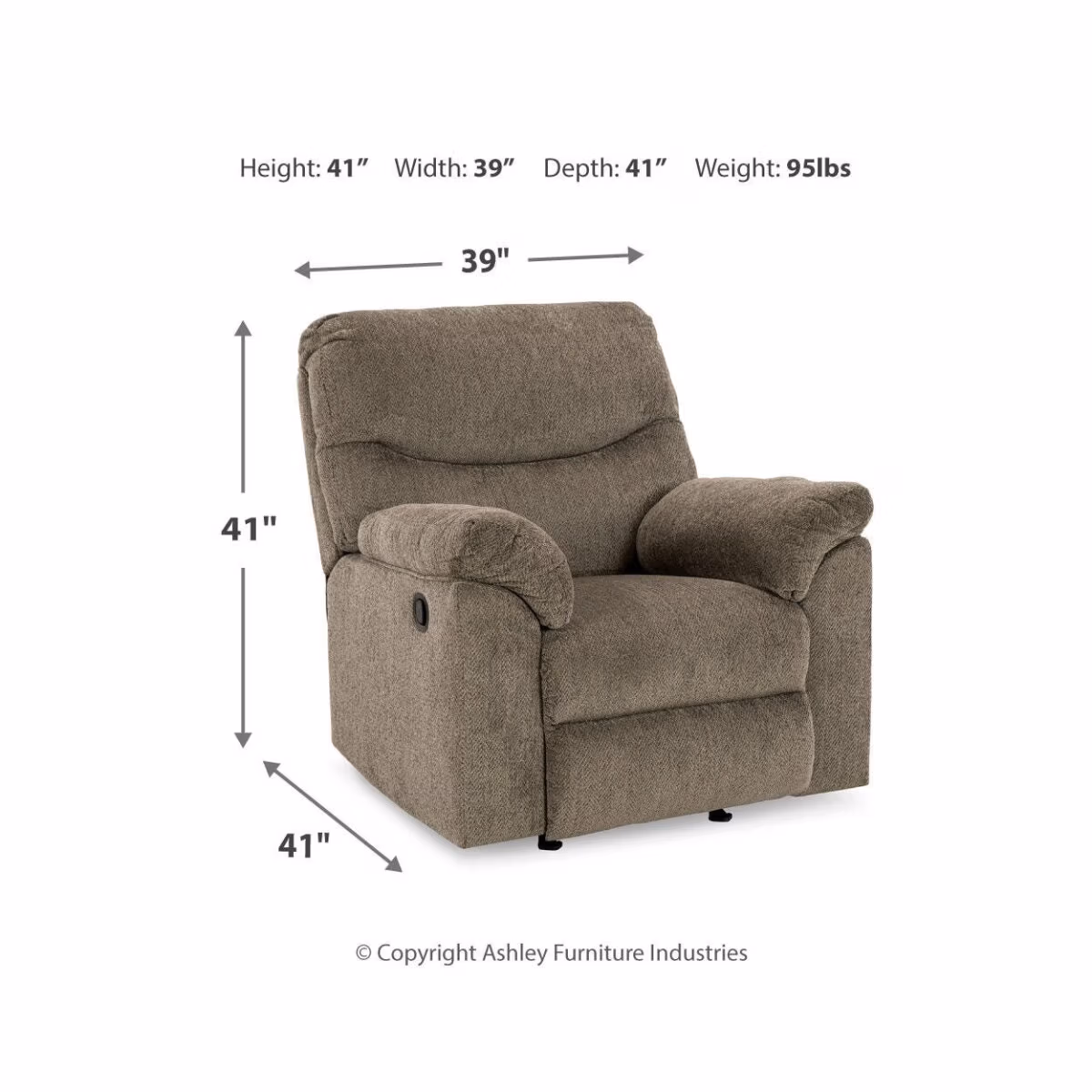 Alphons Reclining Sofa, Loveseat and Recliner - Image 19