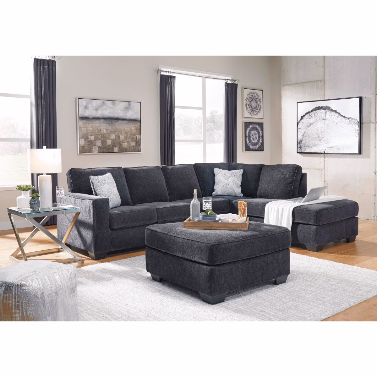 Altari 2-Piece Sleeper Sectional with Chaise - Image 6