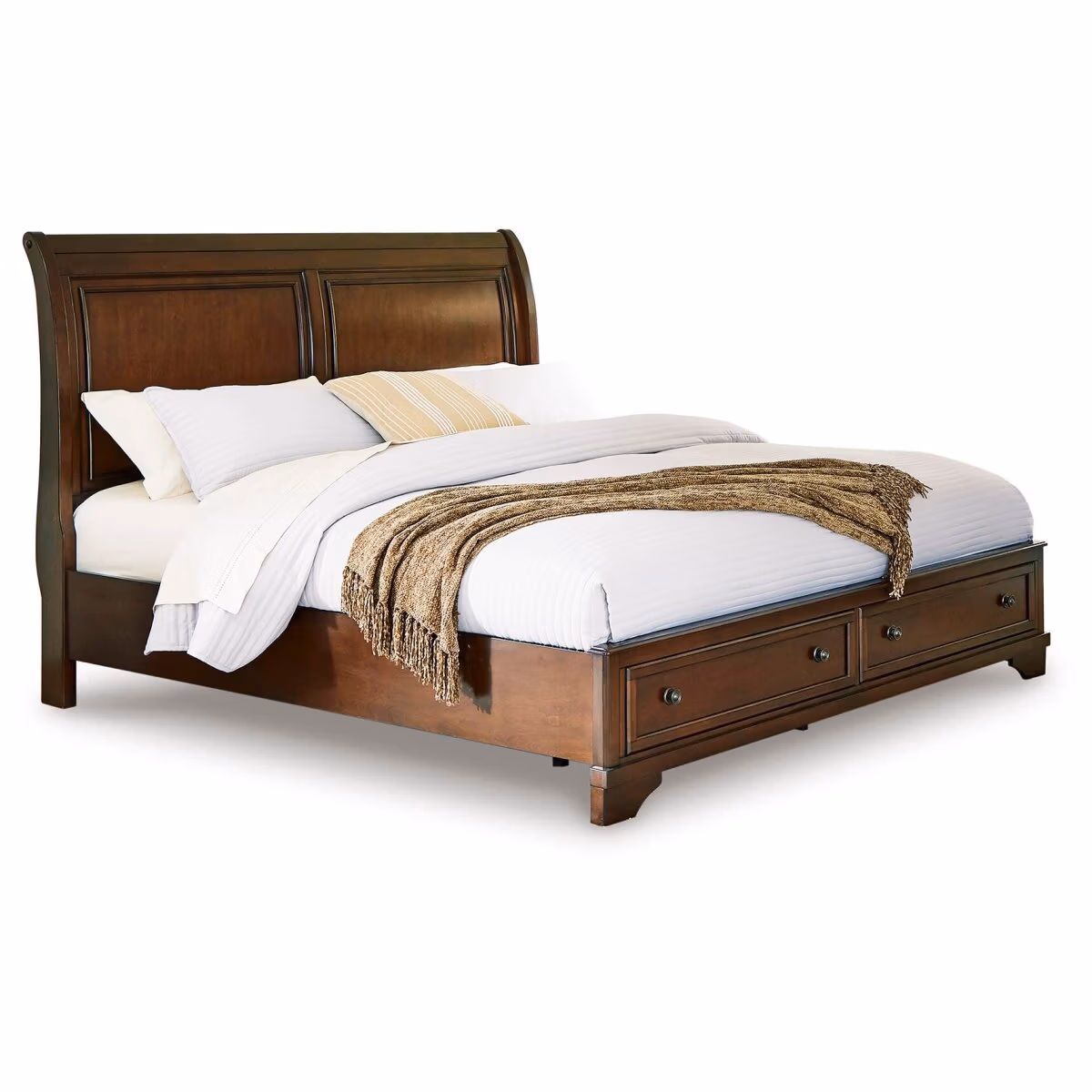 Trellington Queen Sleigh Storage Bed - Image 2