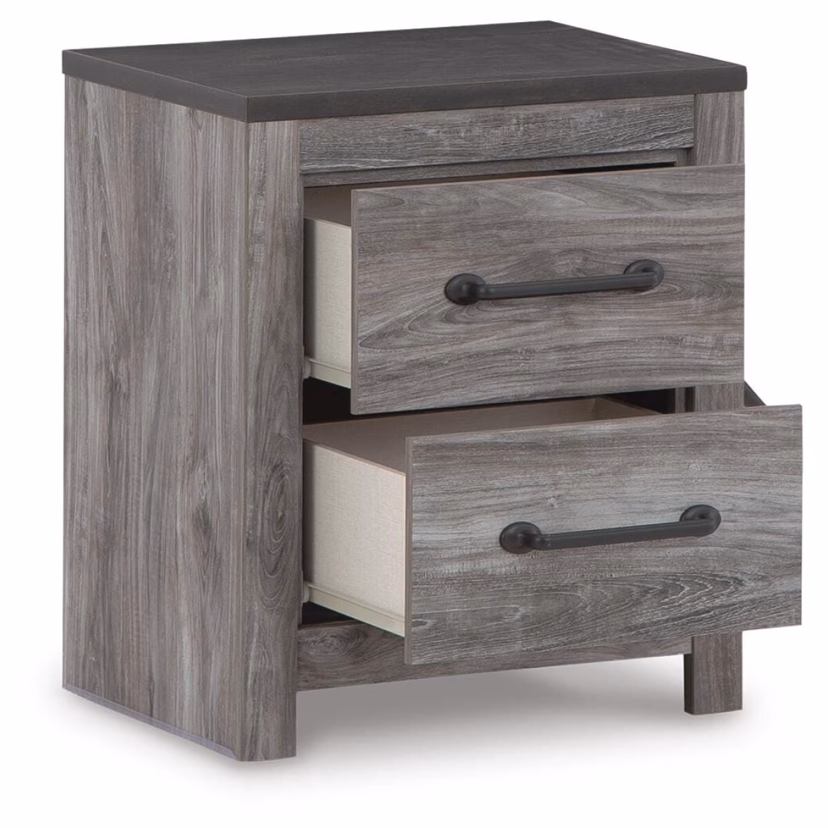 Bronyan King Panel Bed, Dresser, Mirror, Chest and 2 Nightstands - Image 13