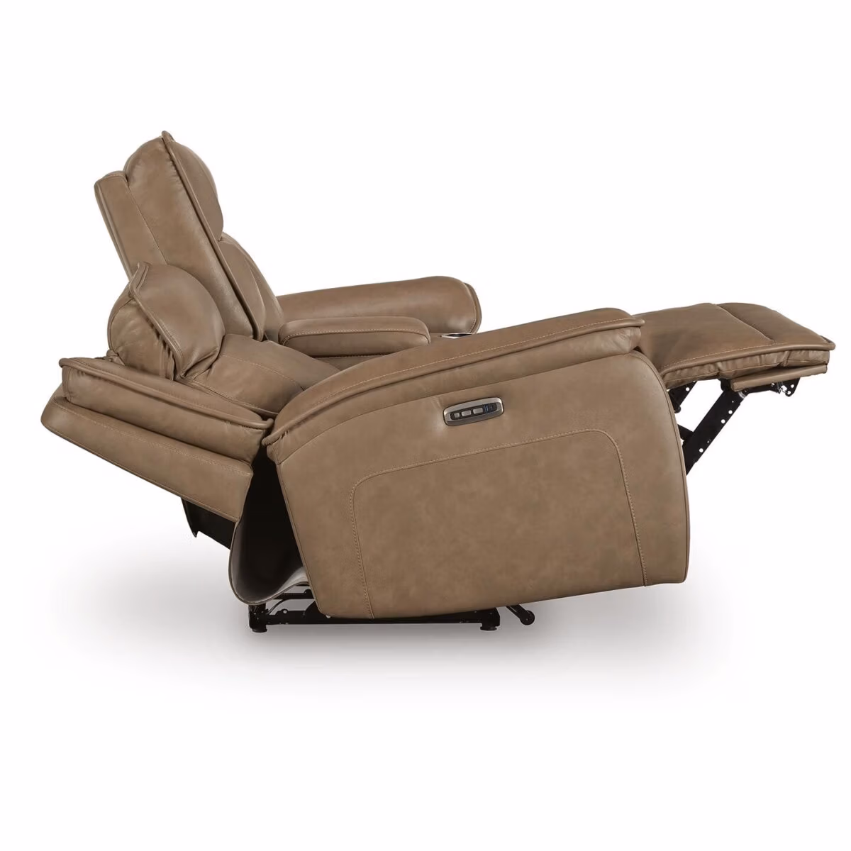 Glencroft Power Reclining Loveseat with Console - Image 5