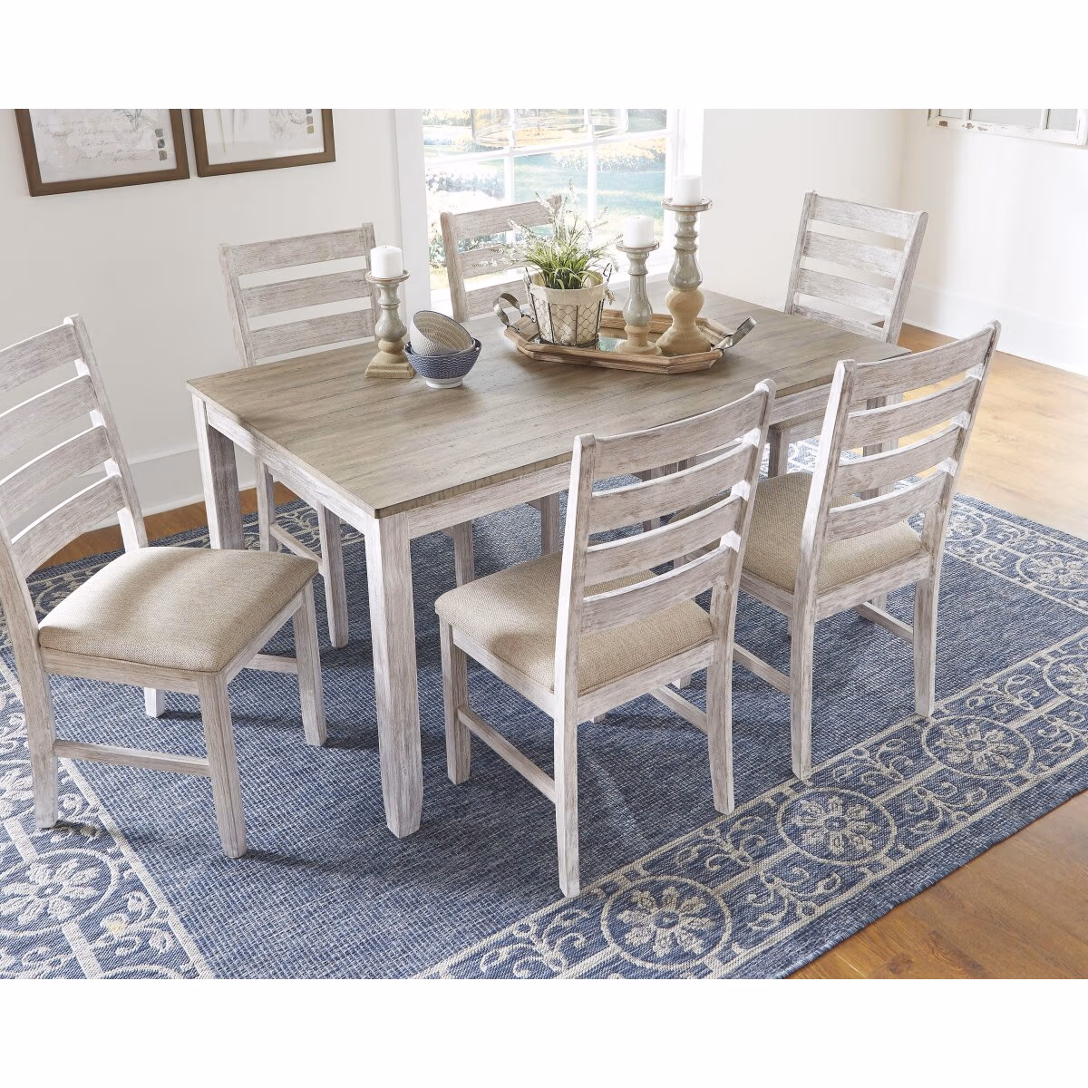 Skempton Dining Table and Chairs (Set of 7) - Image 3