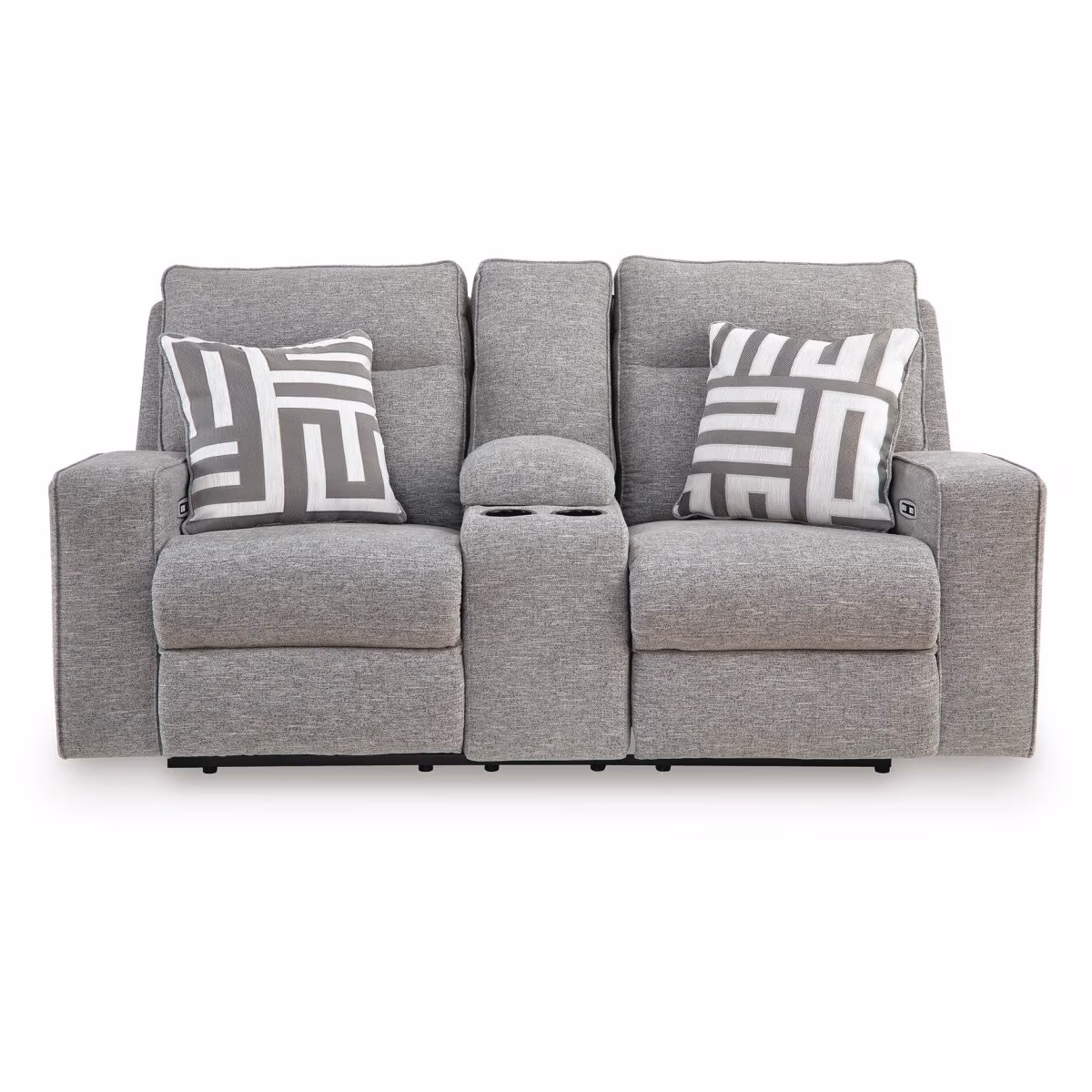 Biscoe Power Reclining Loveseat with Console - Image 5