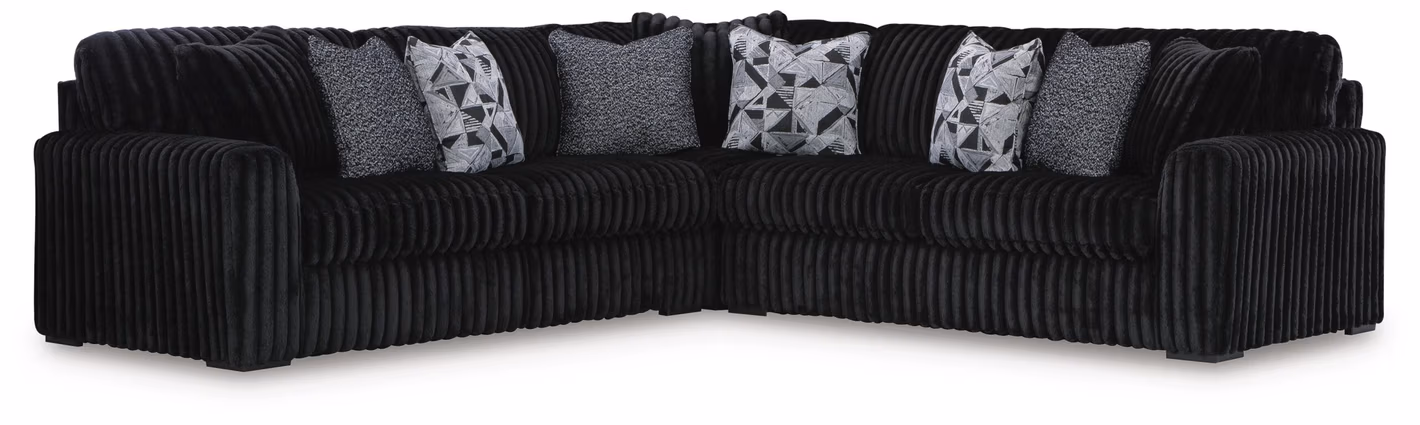 de412d1b64071296e42989a7c2c036be Midnight-Madness 3-Piece Sectional - Image 1
