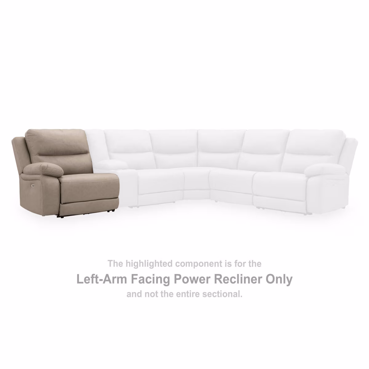 Narwhal Place Left-Arm Facing Power Recliner - Image 3