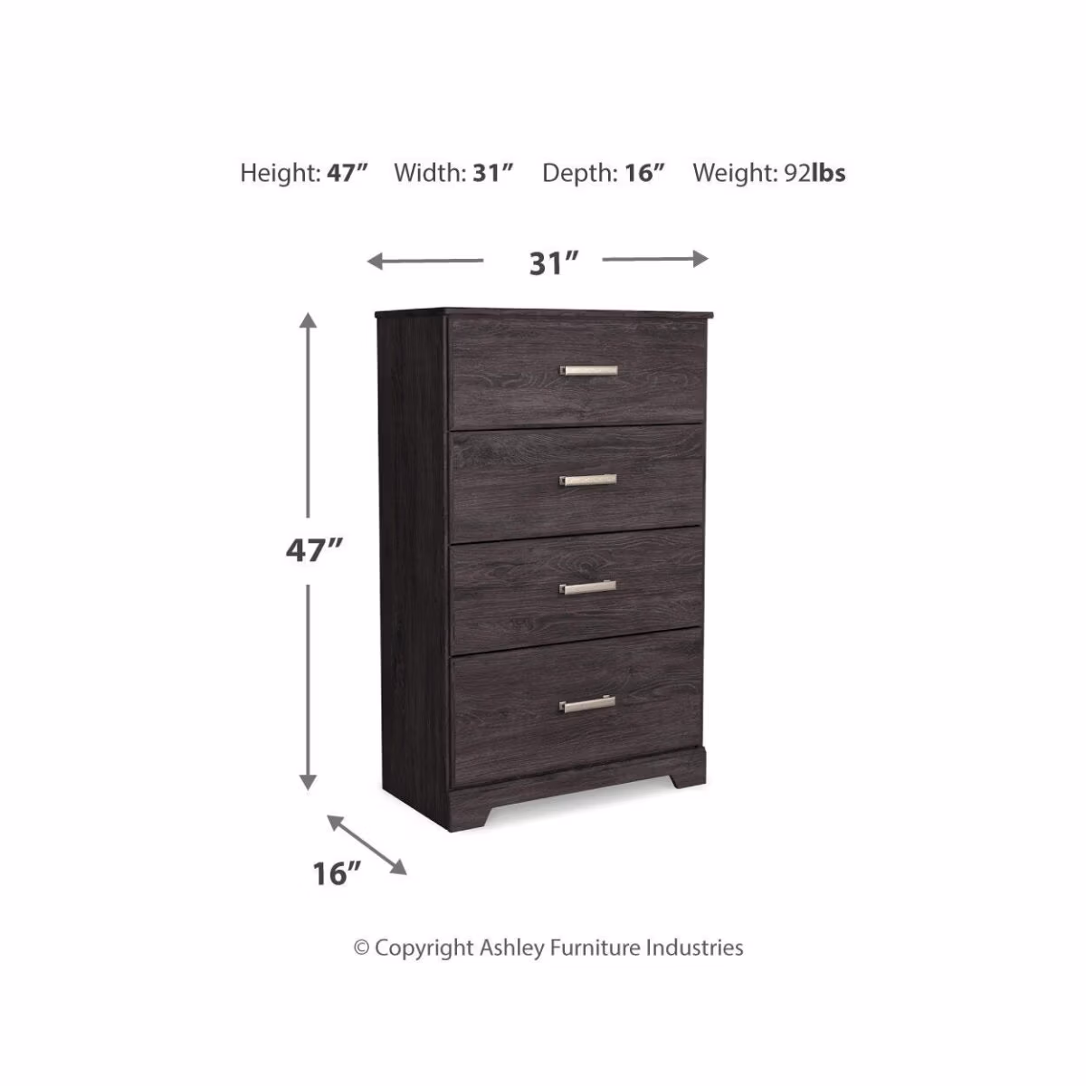 Belachime Chest of Drawers - Image 7
