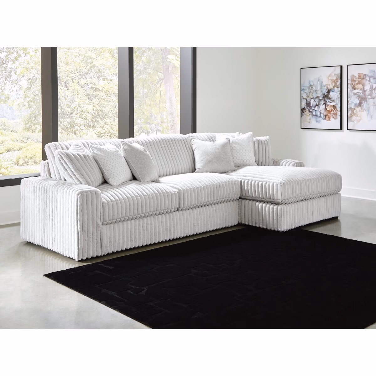 Stupendous 2-Piece Sectional with Chaise - Image 3