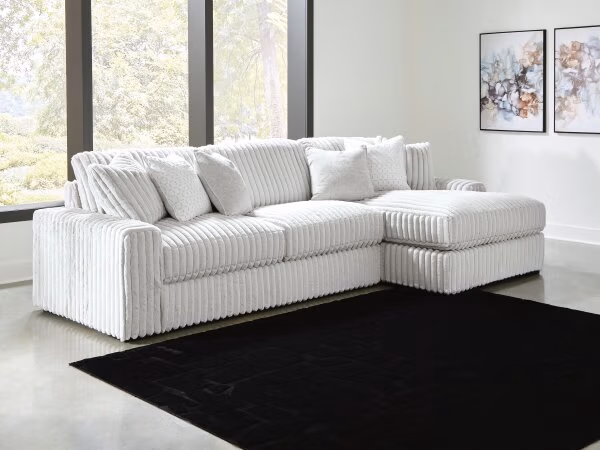 Stupendous 2-Piece Sectional with Chaise - Image 3