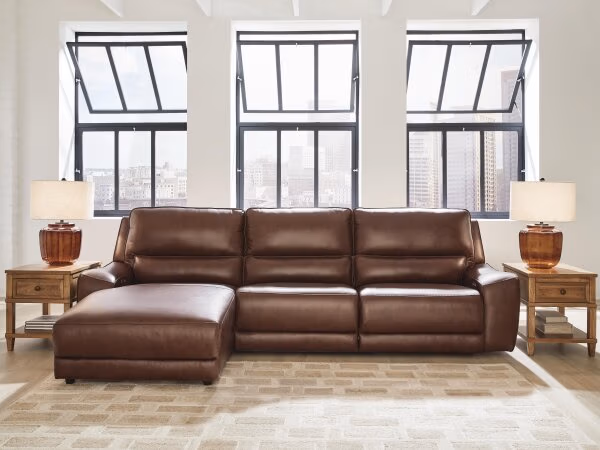 DeepWakes 3-Piece Reclining Sofa Chaise - Image 2