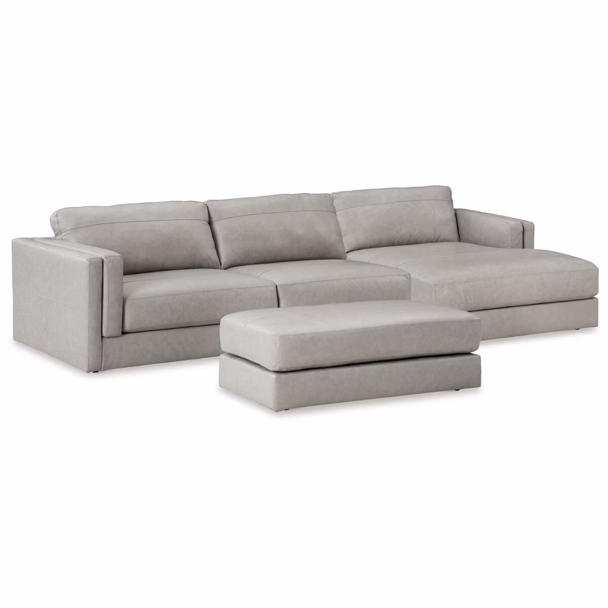 Amiata 2-Piece Sectional with Chaise and Ottoman - Image 2