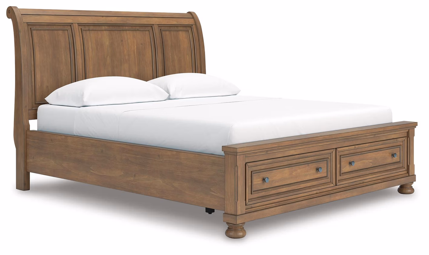 Feddinger California King Storage Sleigh Bed