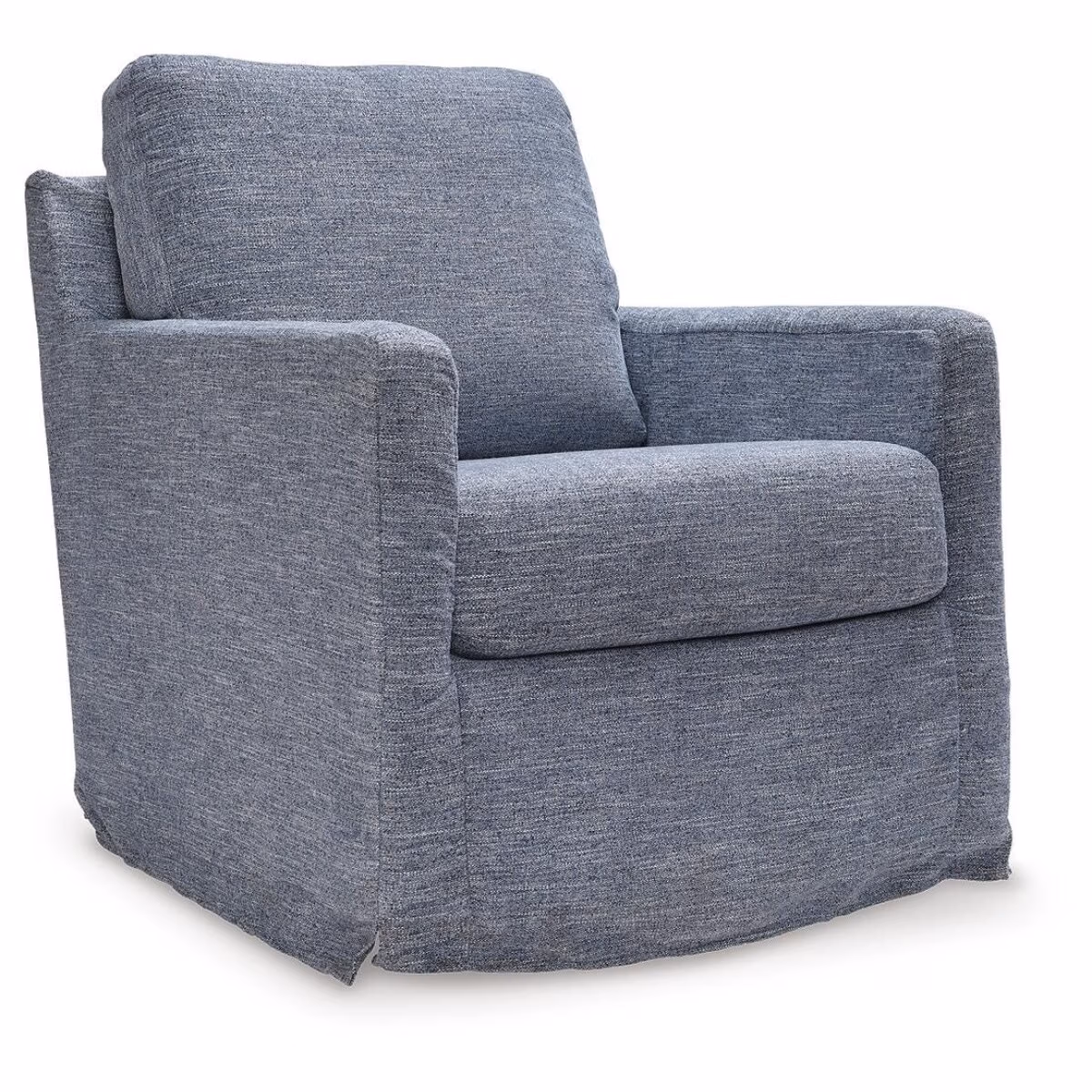 Nenana Next-Gen Nuvella Swivel Glider Accent Chair - Image 2