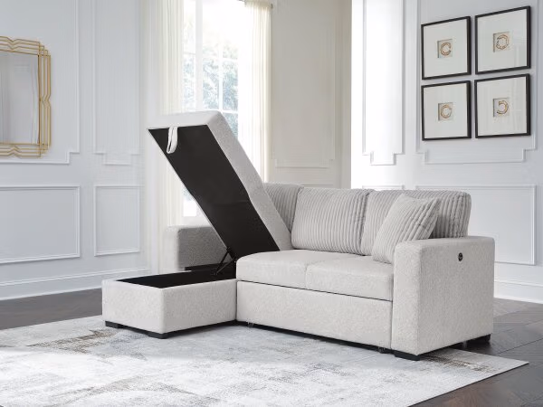 Wohlen 2-Piece Sectional with Pop Up Sleeper and Chaise - Image 18