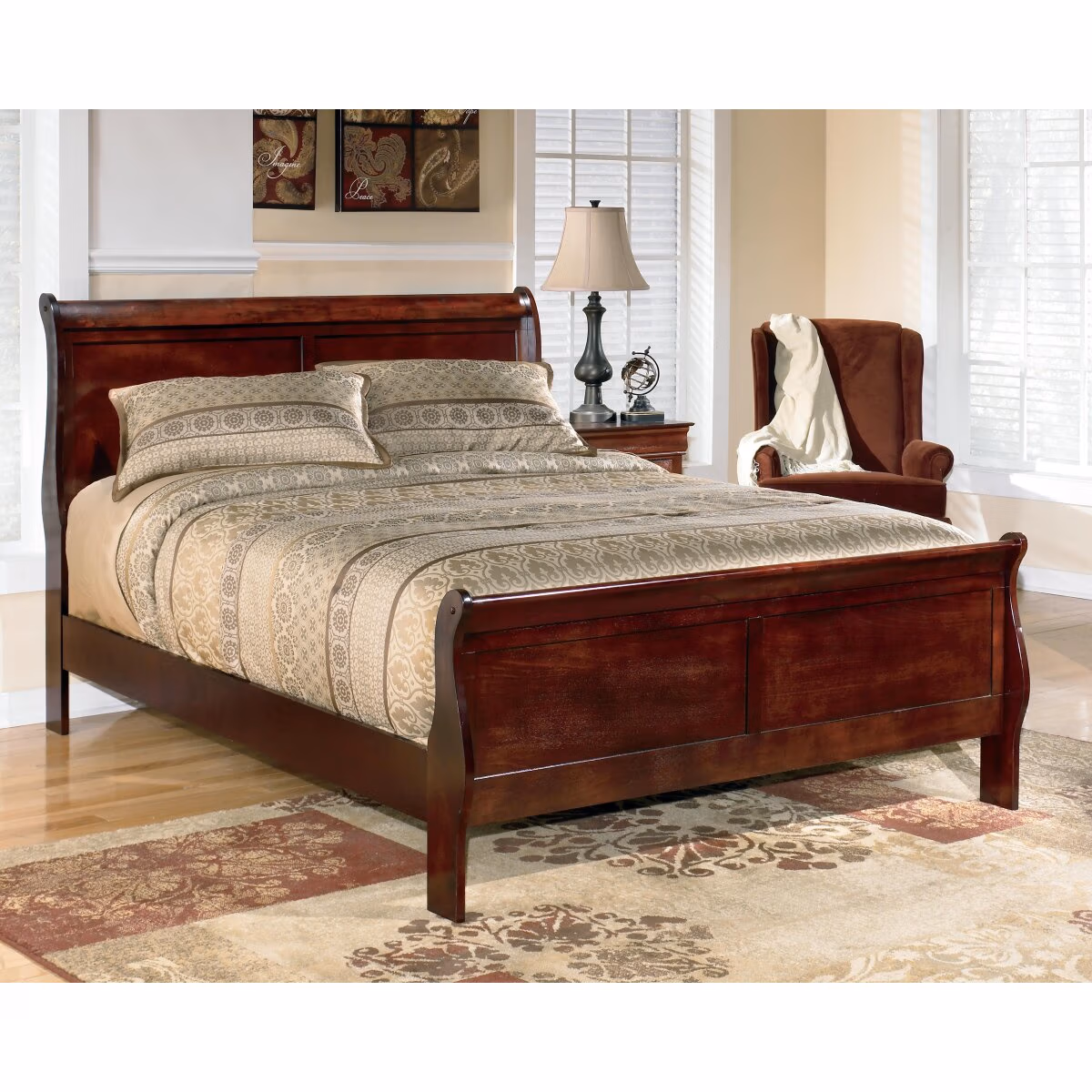 Alisdair King Sleigh Bed, Dresser, Mirror, Chest and 2 Nightstands - Image 17