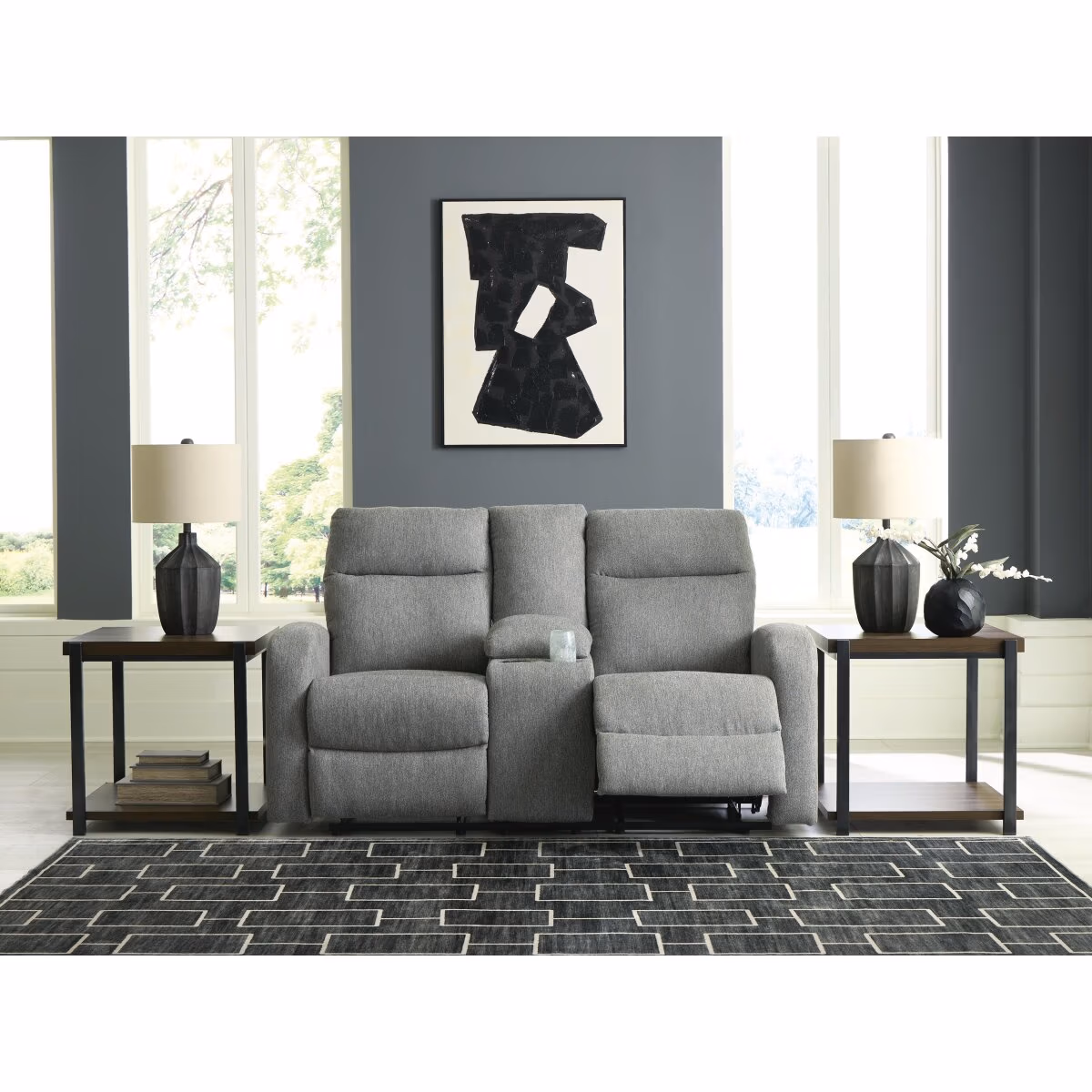 Gauntlet Reclining Loveseat with Console - Image 8