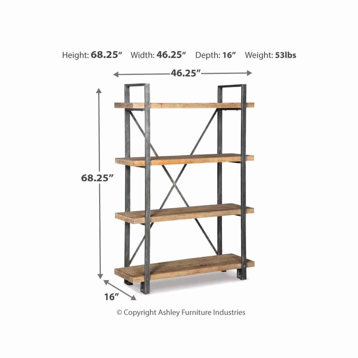 Forestmin Bookcase - Image 4