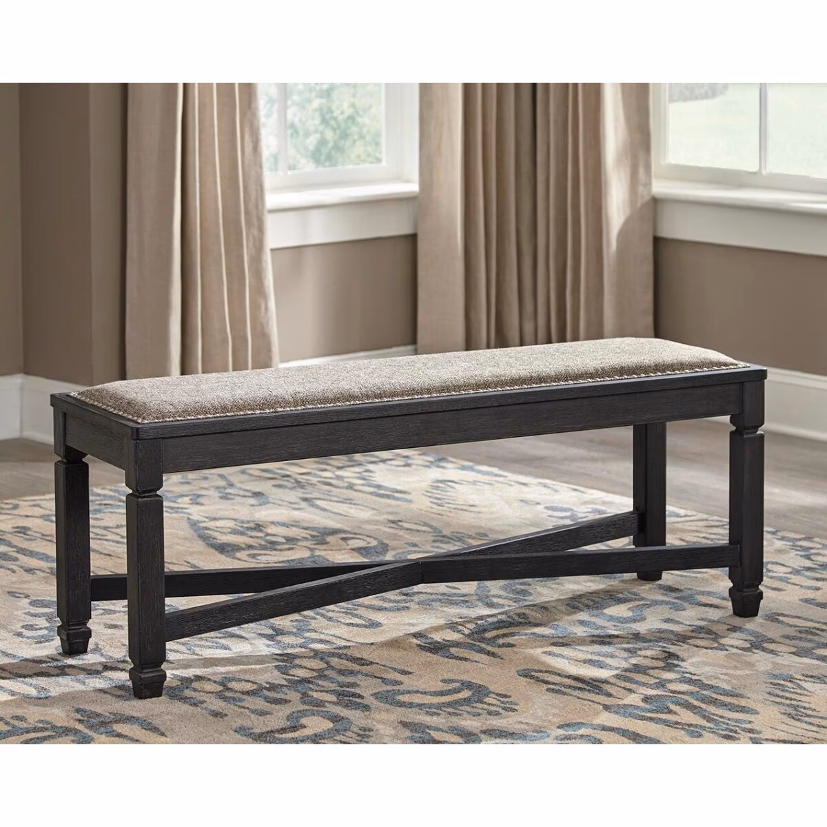 Tyler Creek Dining Table and 4 Chairs with Bench - Image 10