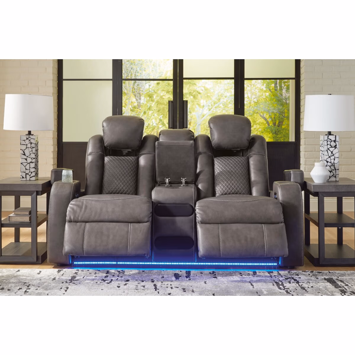 Fyne-Dyme Power Reclining Sofa, Loveseat and Recliner - Image 23