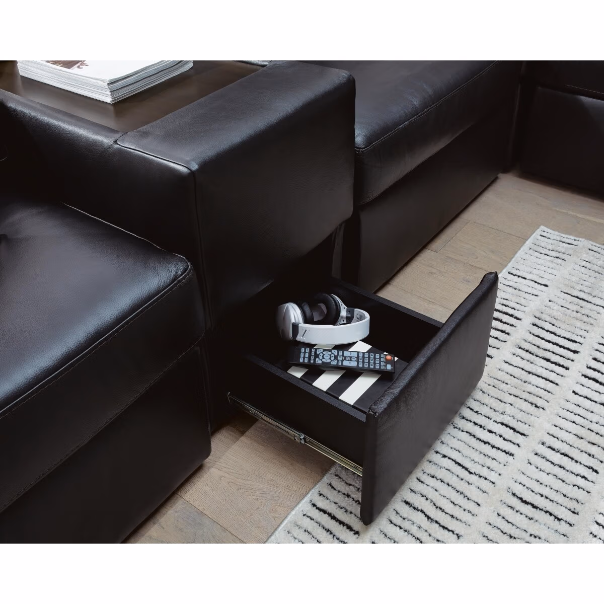Modmax II 8-Piece Sectional with Chaise and Storage Consoles - Image 4