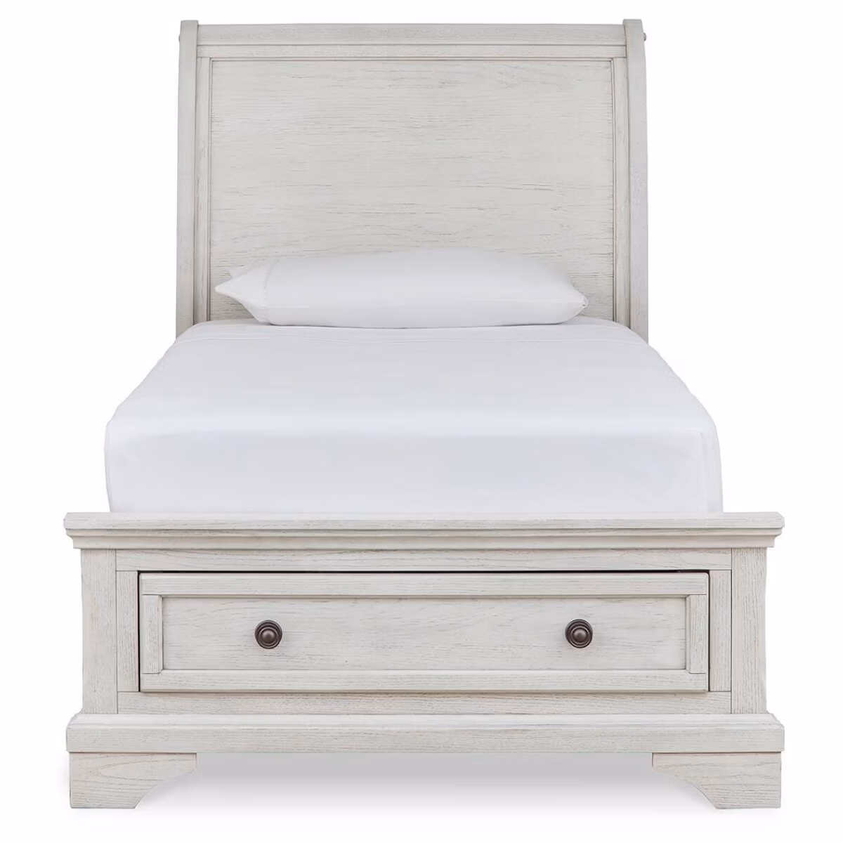 Robbinsdale Twin Sleigh Storage Bed, Dresser and Nightstand - Image 8