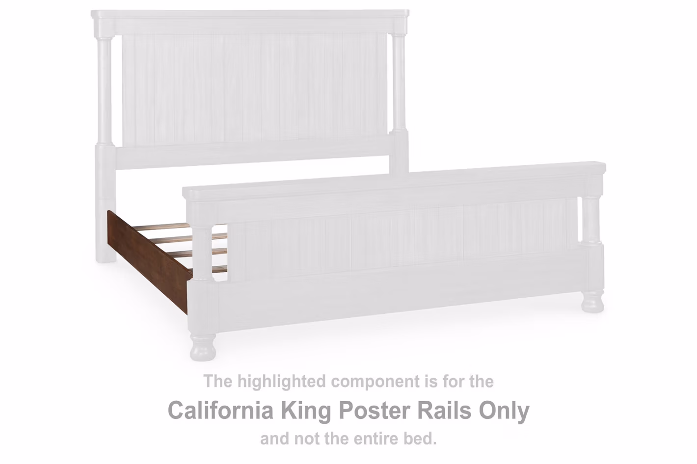 Rowlenstown California King Poster Rails