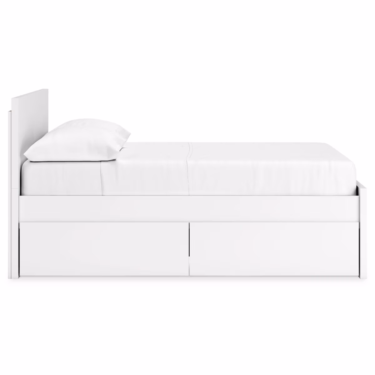 Onita Full Panel Platform Bed with 1 Side Storage - Image 9