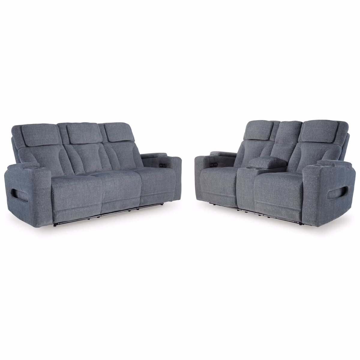 Studio Cave Power Reclining Sofa and Loveseat - Image 2