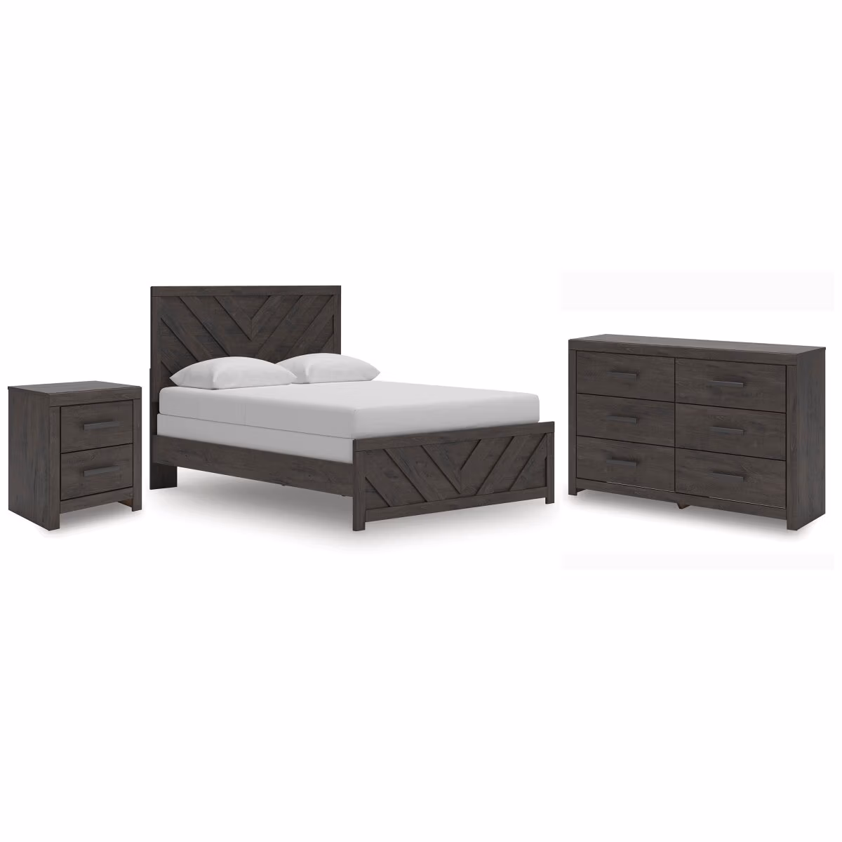 Prendonea Queen Panel Bed, Dresser and Nightstand - Image 2