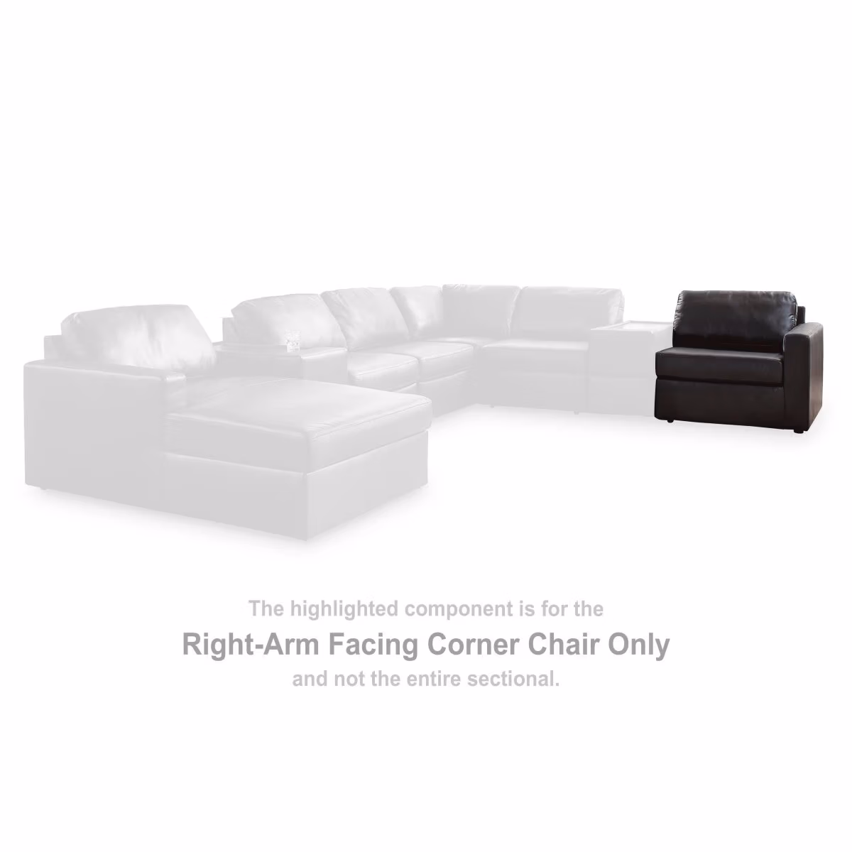 Modmax II Right-Arm Facing Corner Chair - Image 3