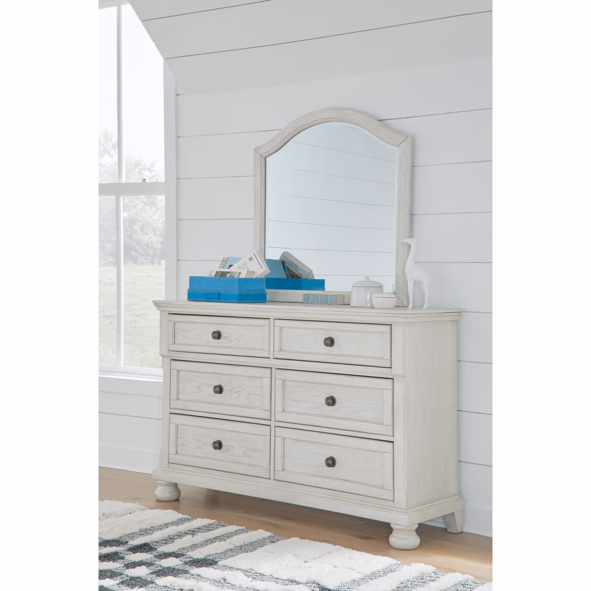 Robbinsdale Twin Storage Bed, Dresser, Mirror and Nightstand - Image 15