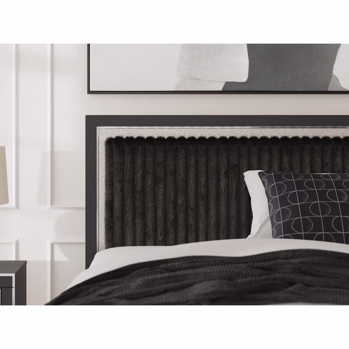 Zuraleus Queen Upholstered Panel Bed - Image 10