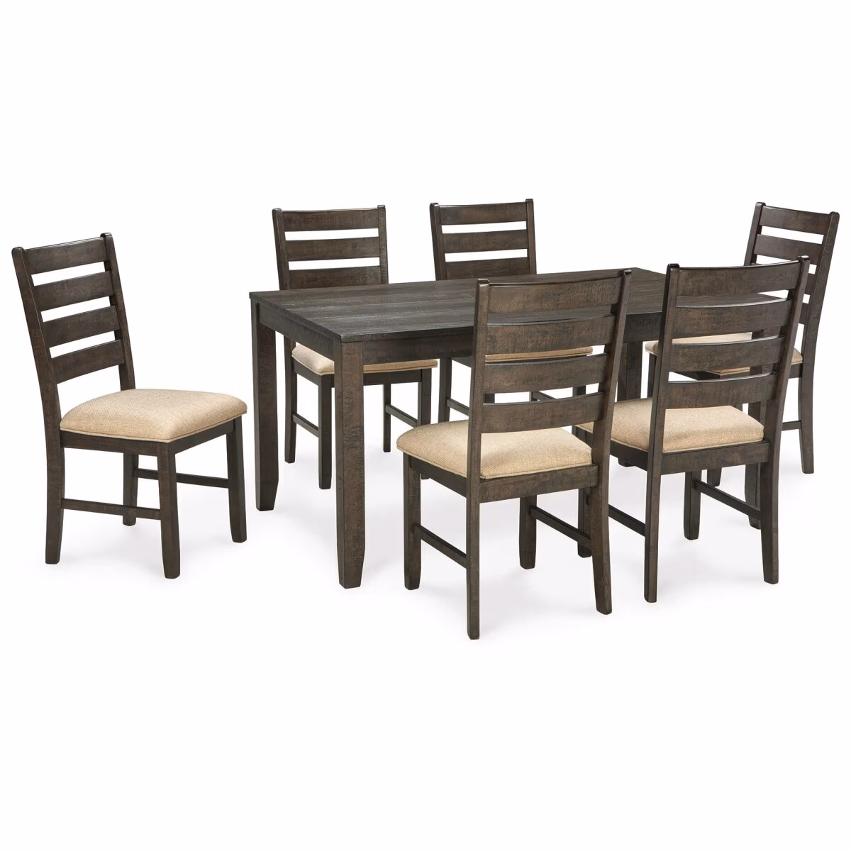 Rokane Dining Table and Chairs (Set of 7) - Image 2