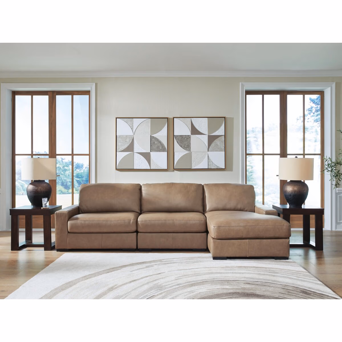 Veronella 3-Piece Sectional with Chaise - Image 3