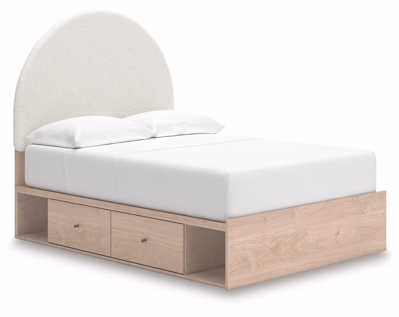 Arloster Full Upholstered Panel Bed with Storage